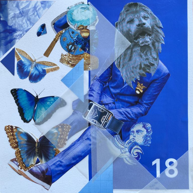 Québec Collage / Projet Bleu / Susana Goienetxe